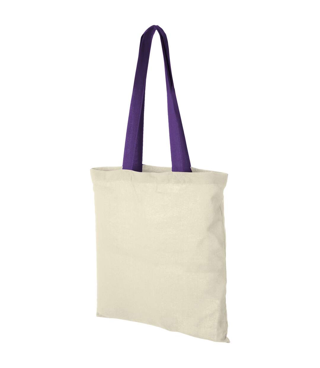 Bullet Nevada Cotton Tote (Pack of 2) (Natural/Apple Green) (One Size) - UTPF2383-1