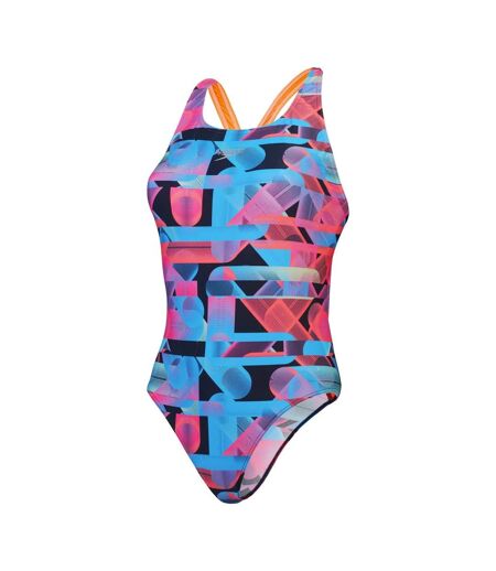 Maillot De Bain 1 Pièce Motif/style Imprimé Graphique Femme Rouge Rose Bleu Imprimé Graphique Speedo
