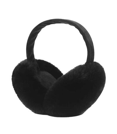 Cache oreilles noir stella green fourrure cosy - taille unique