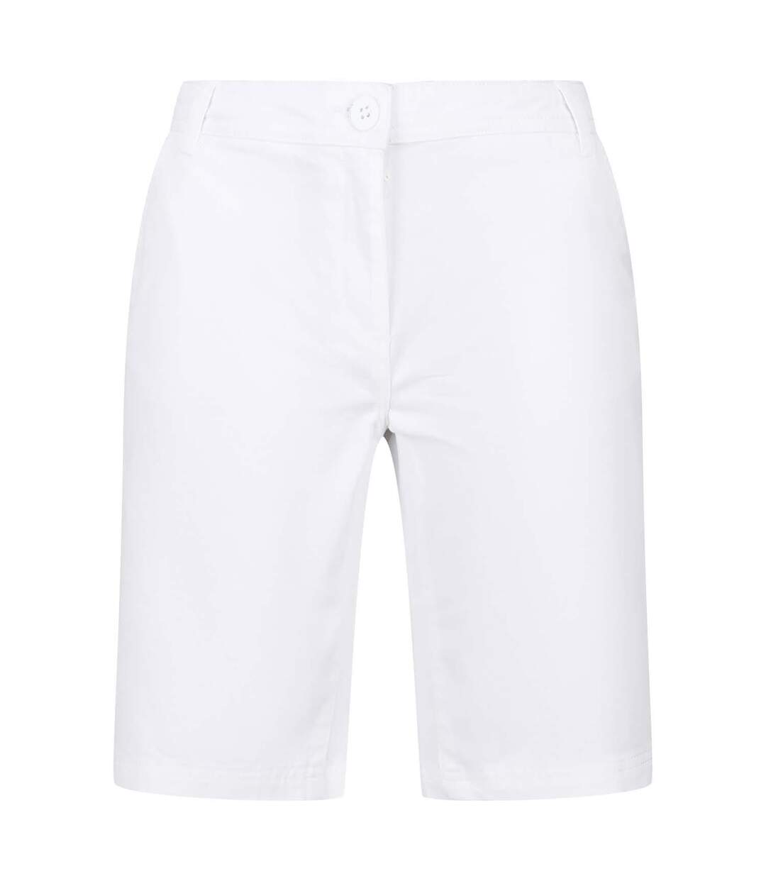 Womens/ladies Bayla Chino Shorts White Regatta-3