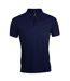SOLs Mens Prime Pique Plain Short Sleeve Polo Shirt (French Navy)