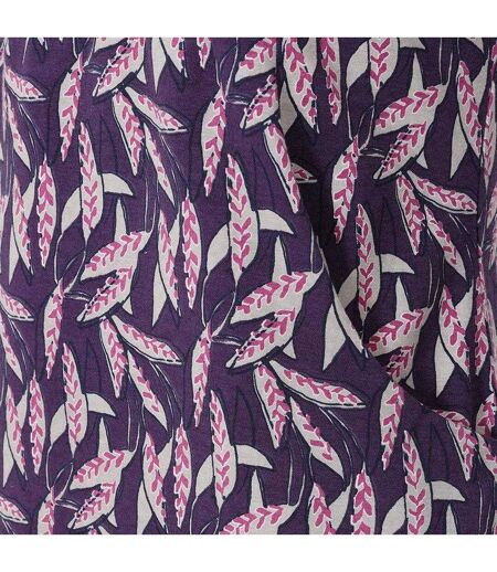 Tunique Motif/style Orge Femme Violet Lazy Jacks
