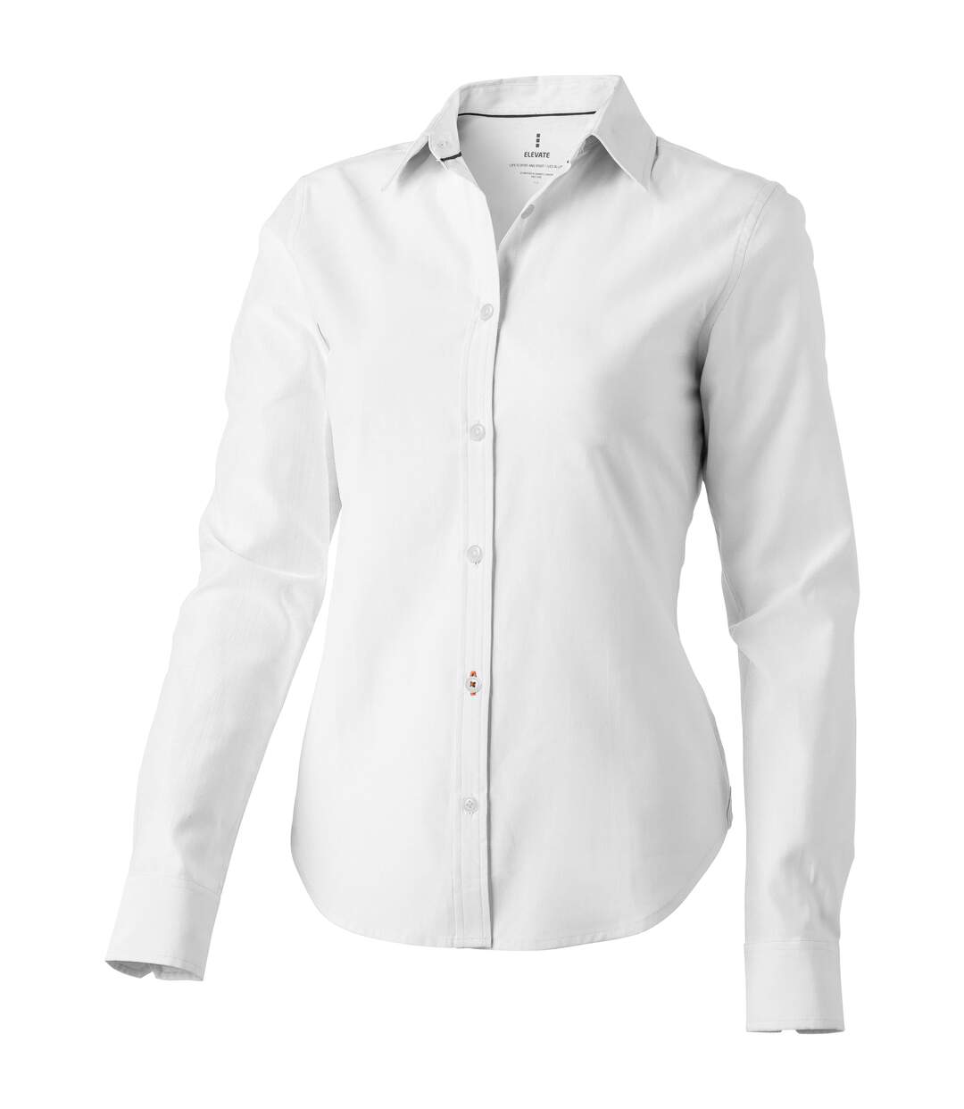 Chemisier manches longues vaillant femme blanc Elevate-1