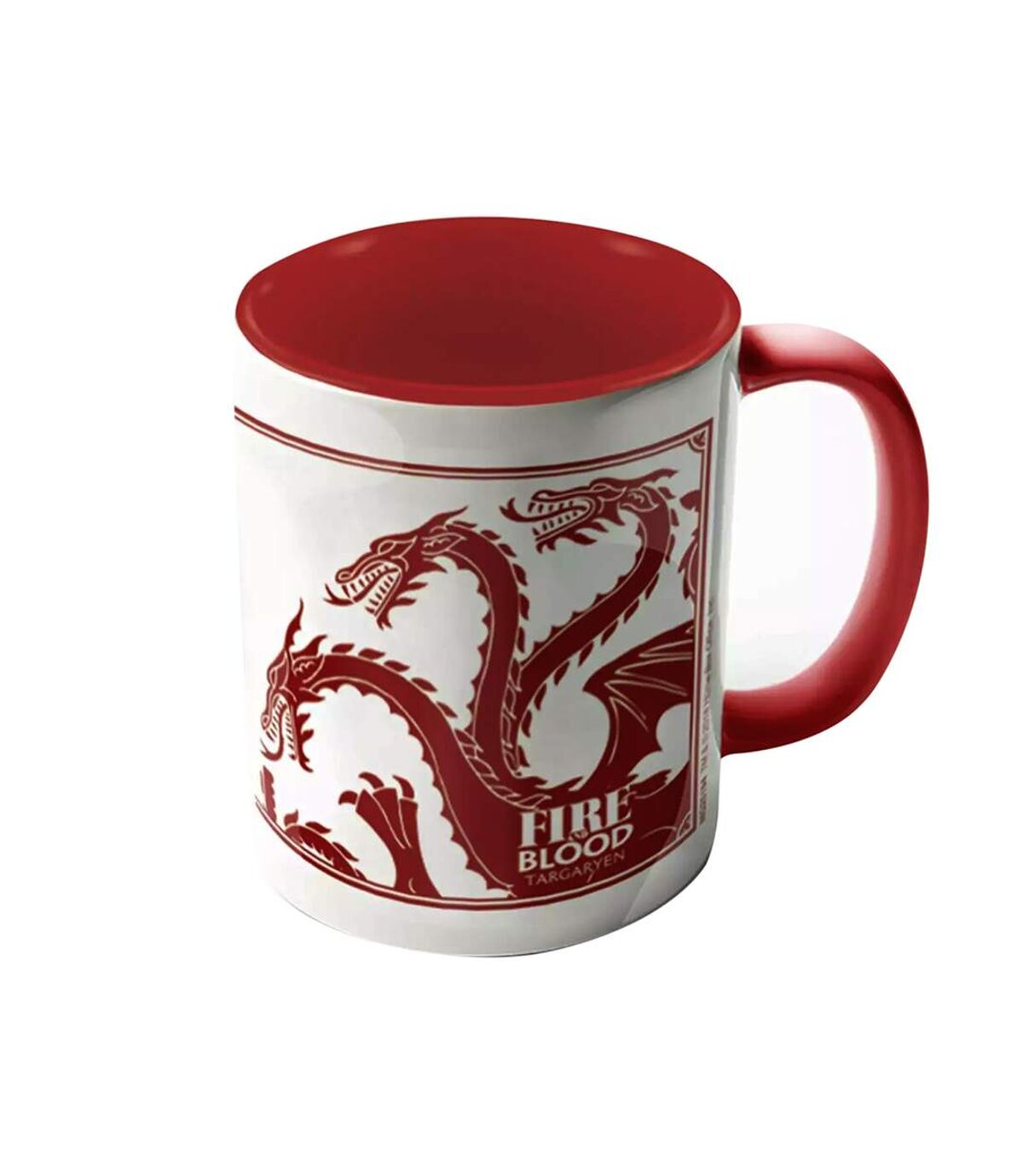 Game of Thrones Tasse Targaryen (Rouge/Blanc) (Taille unique) - UTPM2226