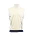 Haut sans manches adulte blanc / bleu marine Carta Sport-1