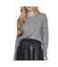 Pull gris femme vila viril-1