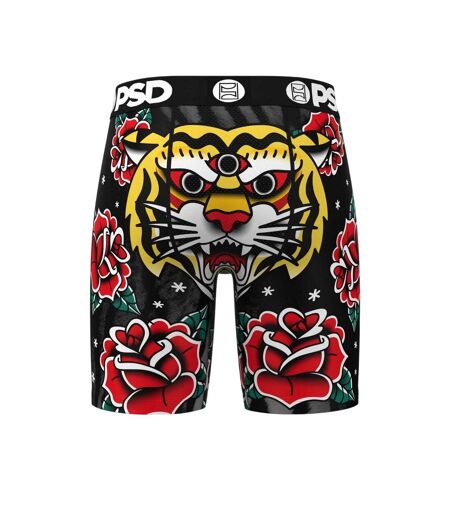 Mens 3 Eyed Floral Tiger Boxer Briefs Multicoloured PSD