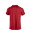 T-shirt Premium Homme Rouge Clique-2
