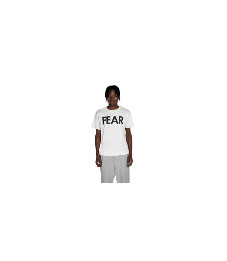 Mens Logo Crew Neck T-shirt White No Fear