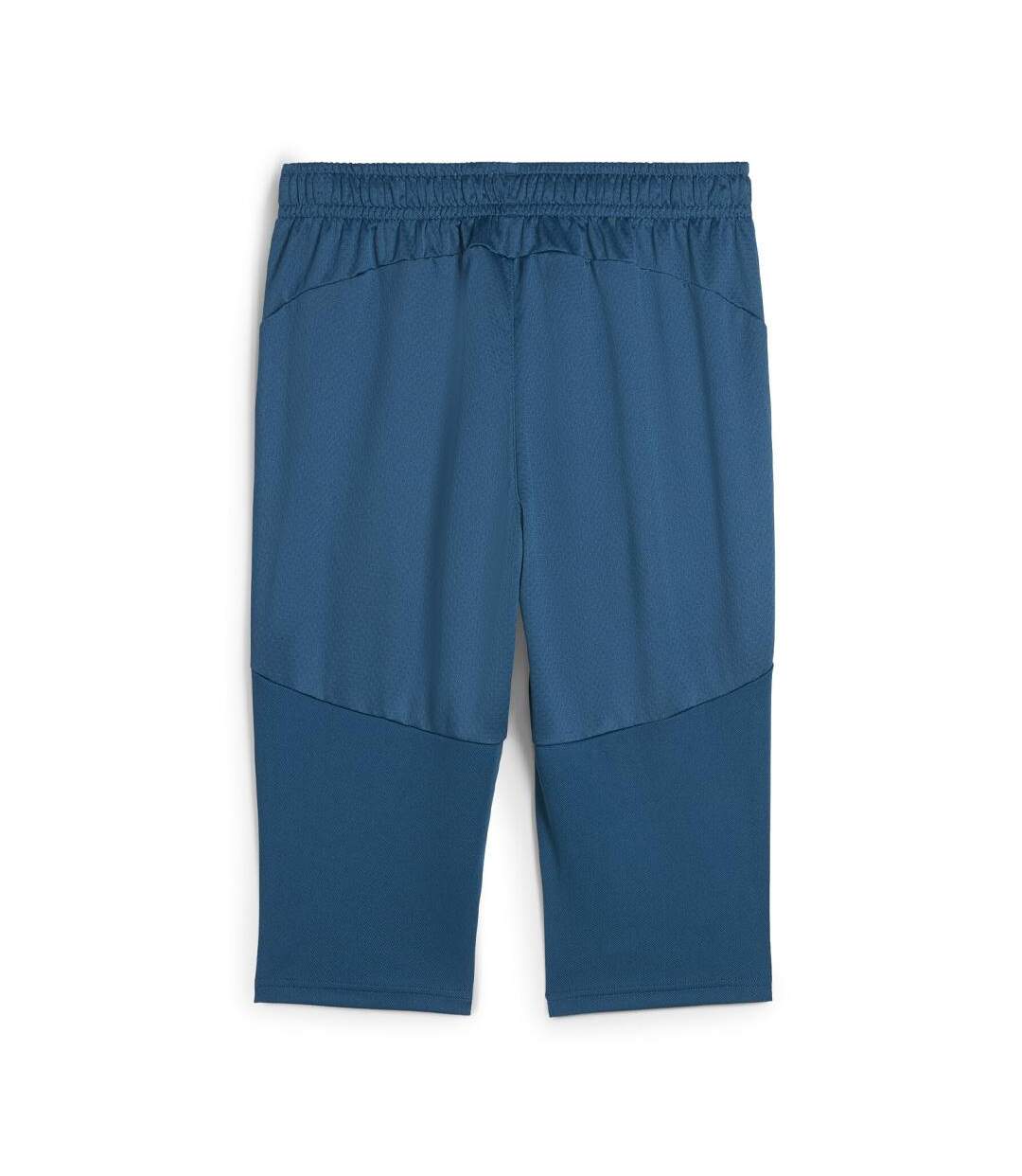 OM short de sport bleu homme puma training 3/4-2