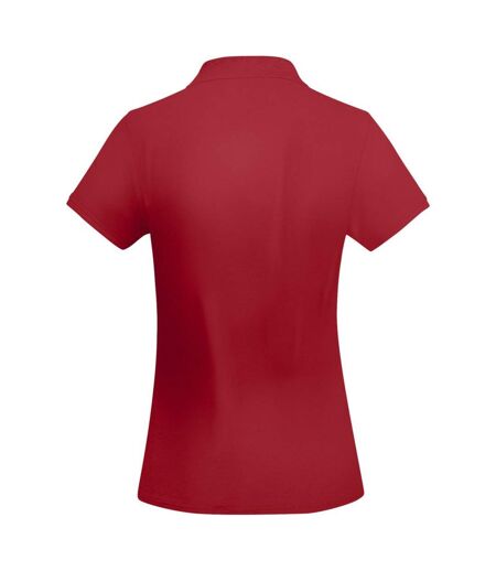 Womens/ladies polo shirt red Roly