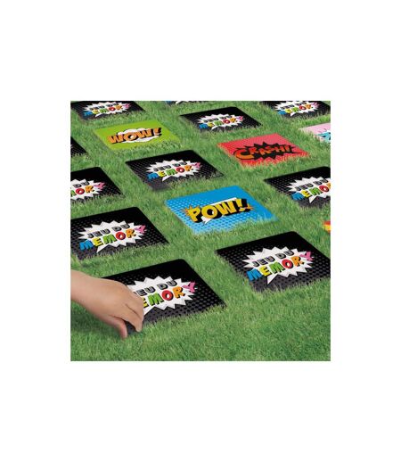 Jeu du Memory Géant 30 Cartes 20cm Multicolore