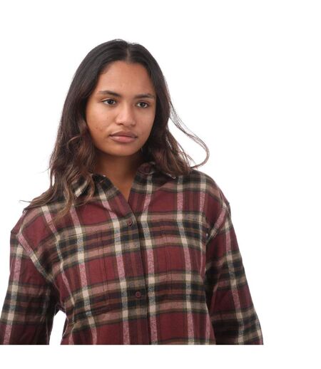 Surchemise femme bordeaux sombre Timberland