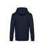 Sweat À Capuche Zippé Mens King Bleu Marine B&C-3