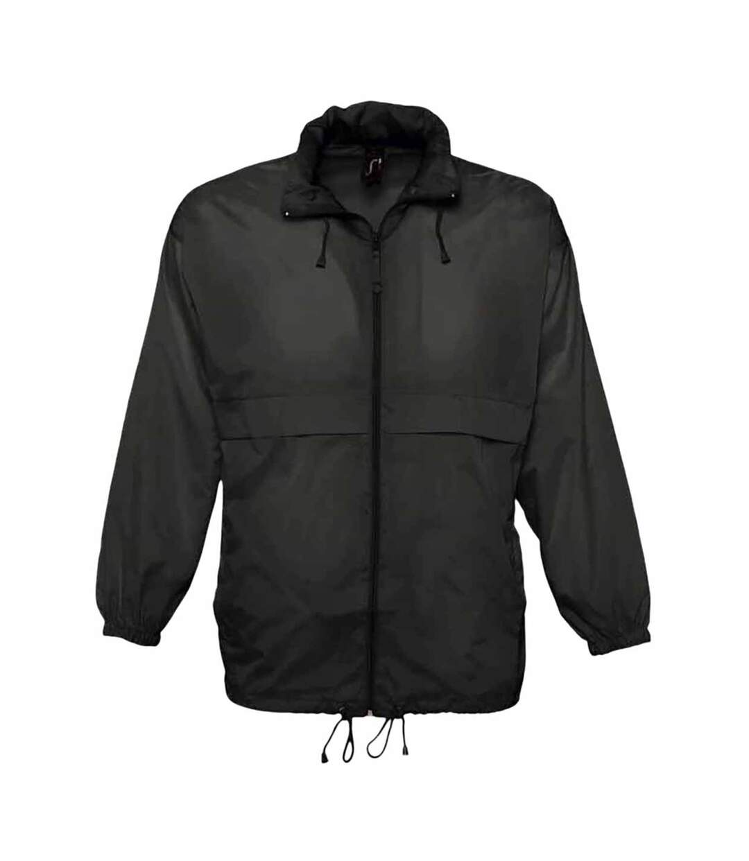 Veste coupe-vent surf unisexe noir SOLS SOLS