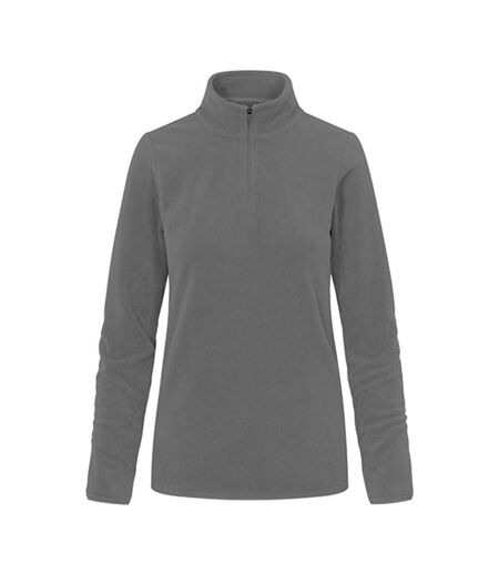 Veste polaire troyer femme gris acier Promodoro