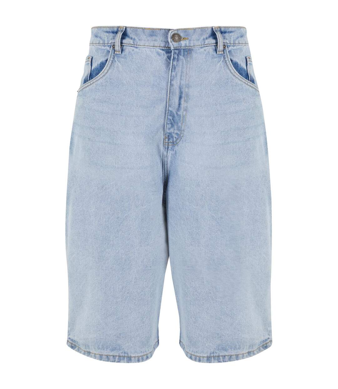 Short 90's Homme Bleu Délavé Urban Classics-1