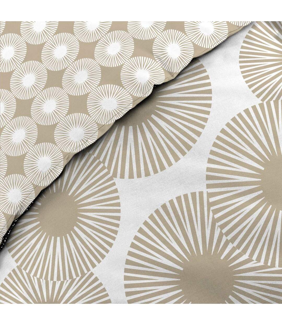 Parure de Lit 3 Pièces Nebulla 260x240cm Beige-5