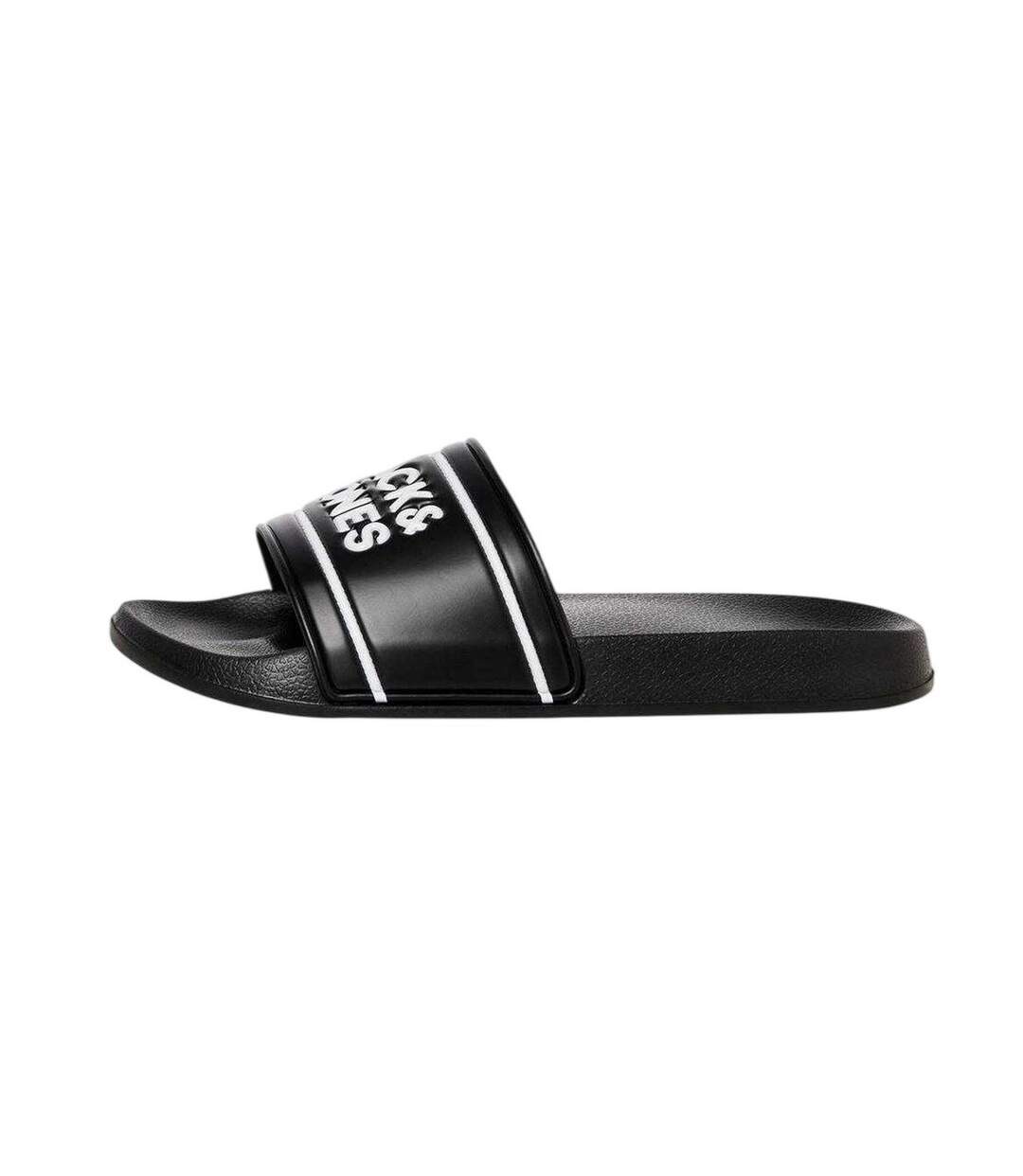 Mens Sliders Anthracite Jack And Jones-2
