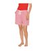 Womens/ladies Vicy Striped Pyjama Shorts Bittersweet CCDK Copenhagen-4