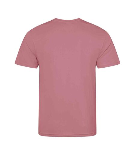 T-shirt just cool homme vieux rose Awdis