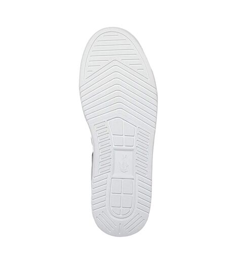Unisex adult l001 leather trainers white Lacoste