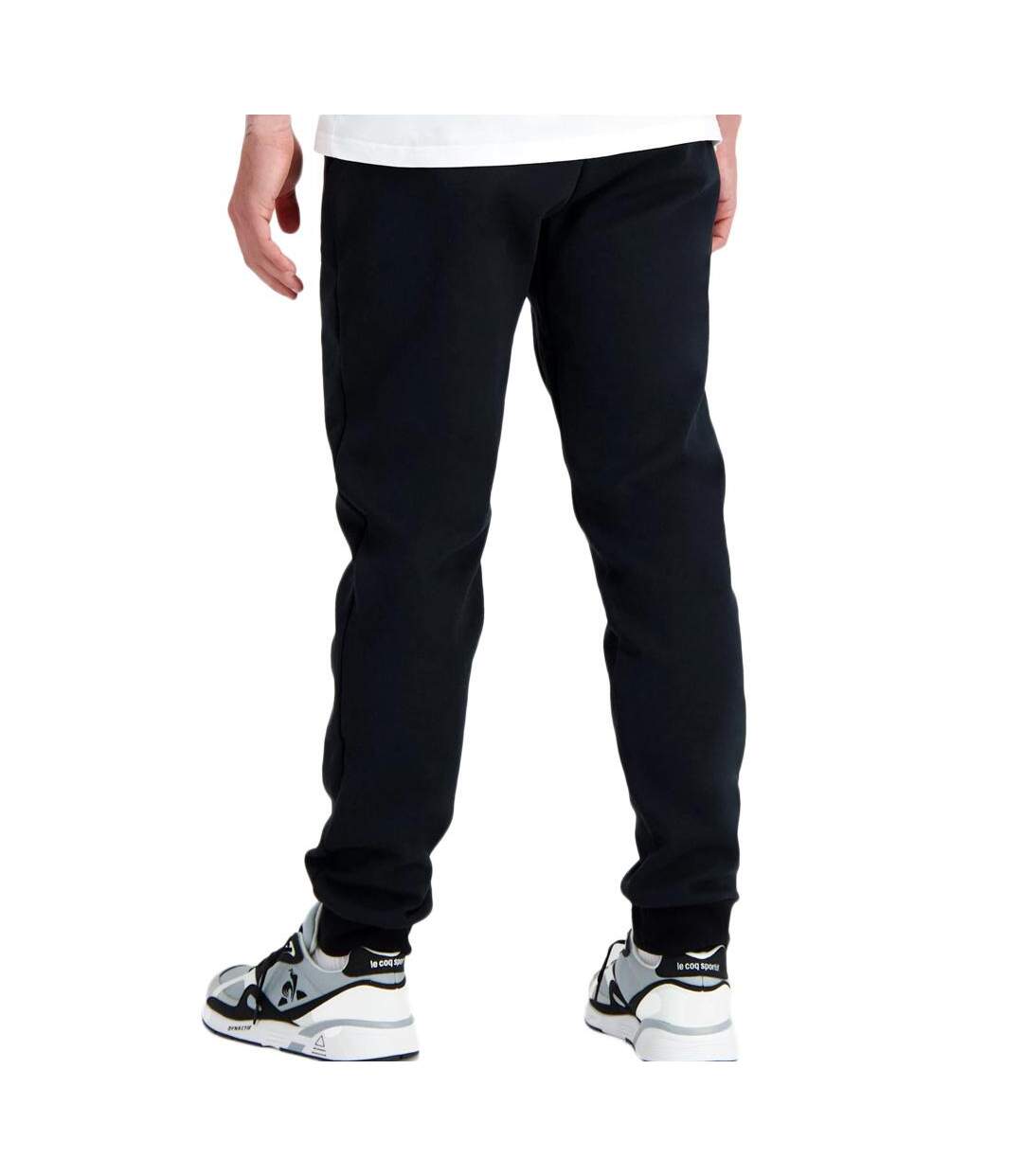 Jogging noir homme le coq sportif straight-2