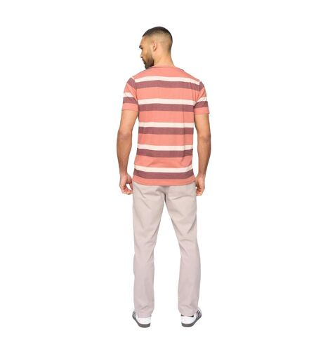 Mens sherston t-shirt pink Bewley & Ritch