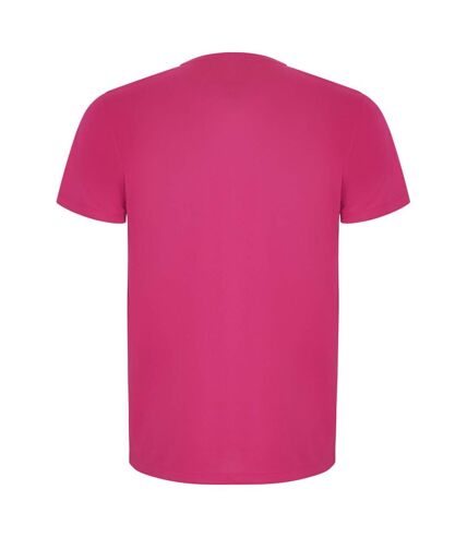 Roly Mens Imola Short-Sleeved Sports T-Shirt (Fluro Pink)