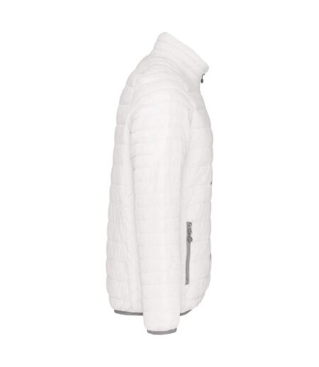 Mens lightweight padded jacket white Kariban