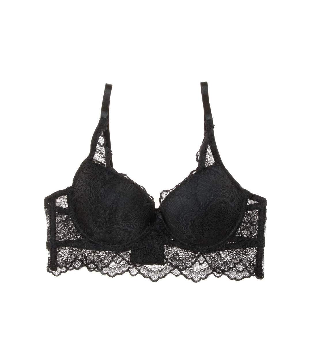 Soutien gorge noir femme les petites bombes miya-1