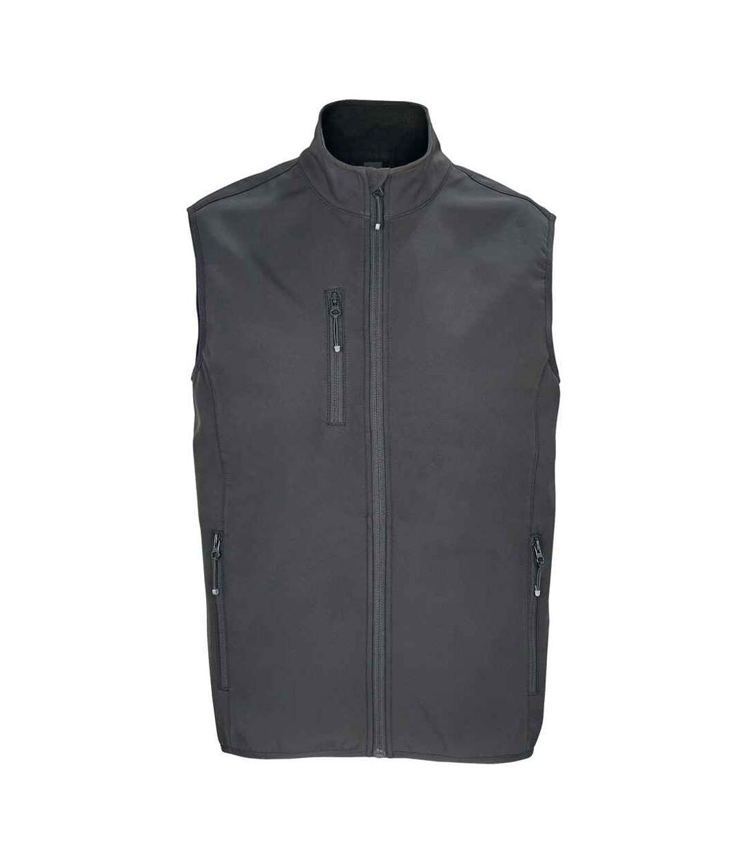Veste Sans Manches Falcon Homme Gris Charbon Uni SOLS-1