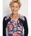 T-shirt uni imprimé manches longues-5