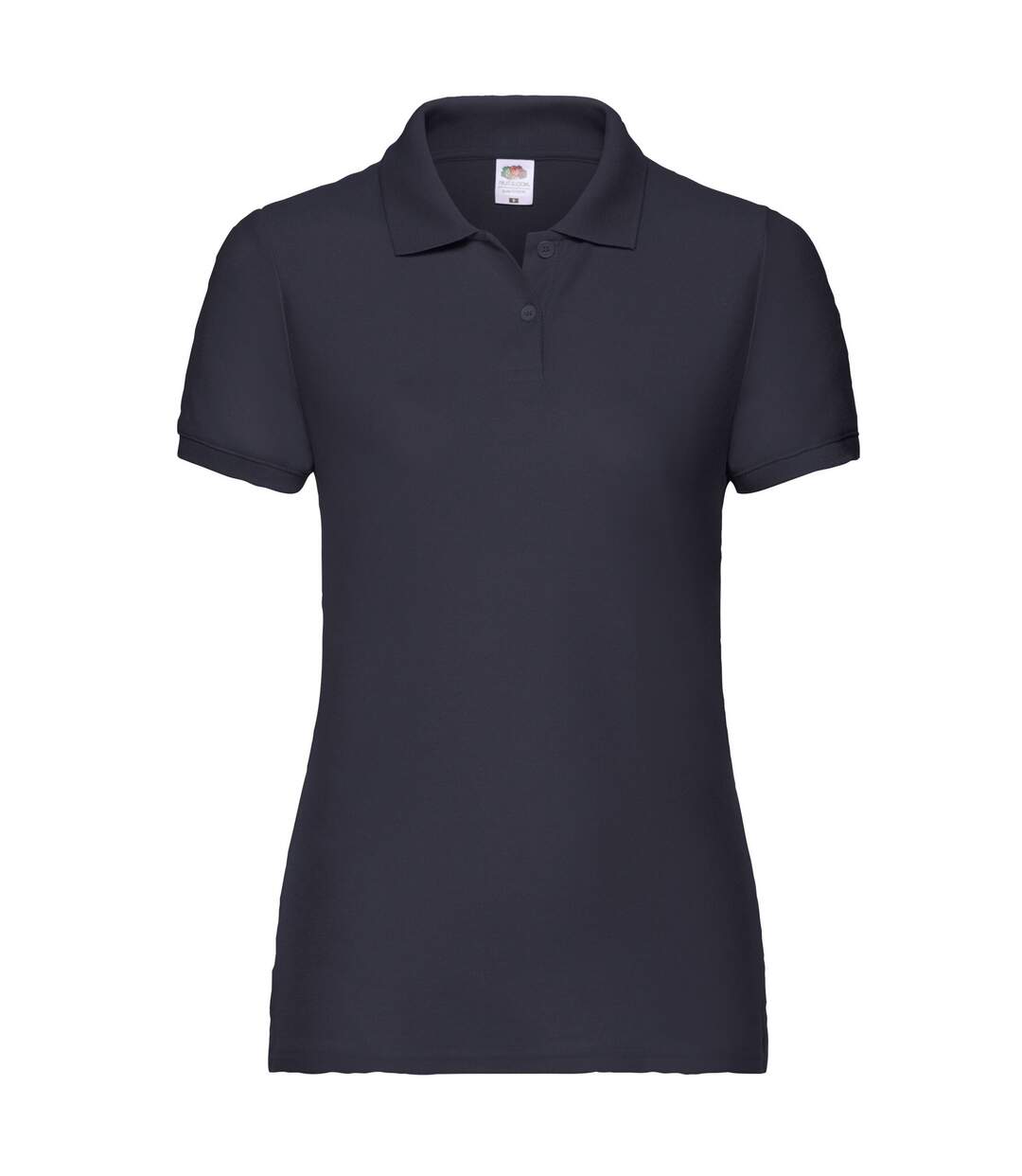 Polo Lady Fit 65/35 Femme Bleu Marine Foncé Fruit Of The Loom-1