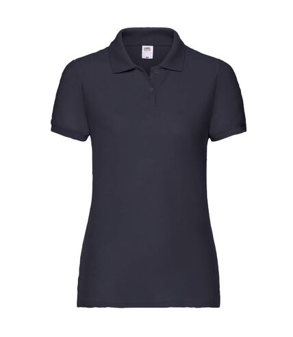 Fruit of the Loom Womens/Ladies Lady Fit 65/35 Polo Shirt (Deep Navy) - UTRW10141