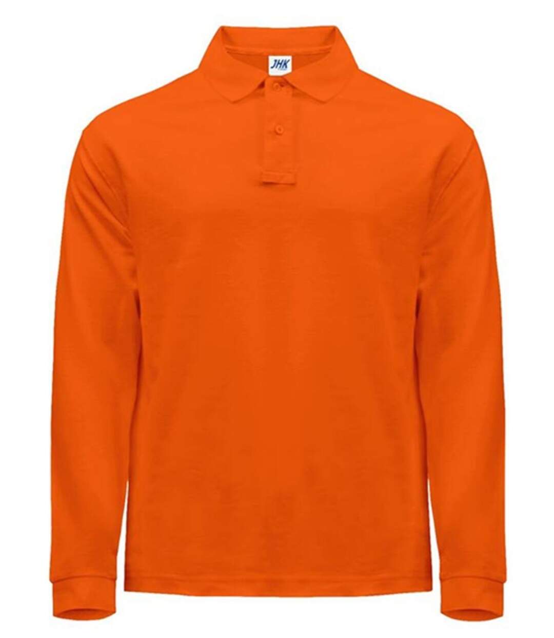 Polo manches longues - Homme - JK215 - orange