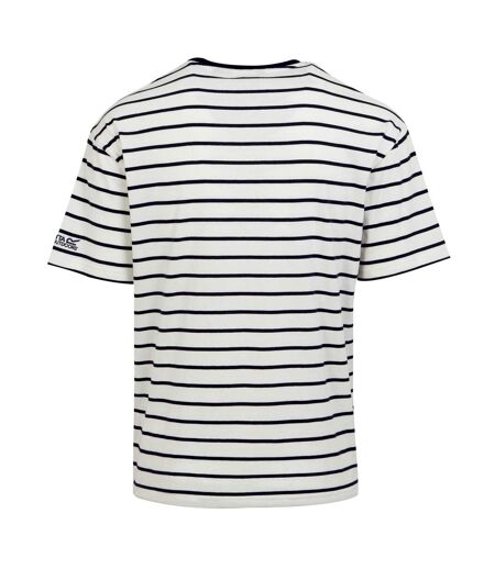 T-shirt shorebay homme blanc / bleu marine Regatta