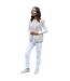 Womens/ladies Niya Borg Lightweight Gilet Ecru Threadbare-1