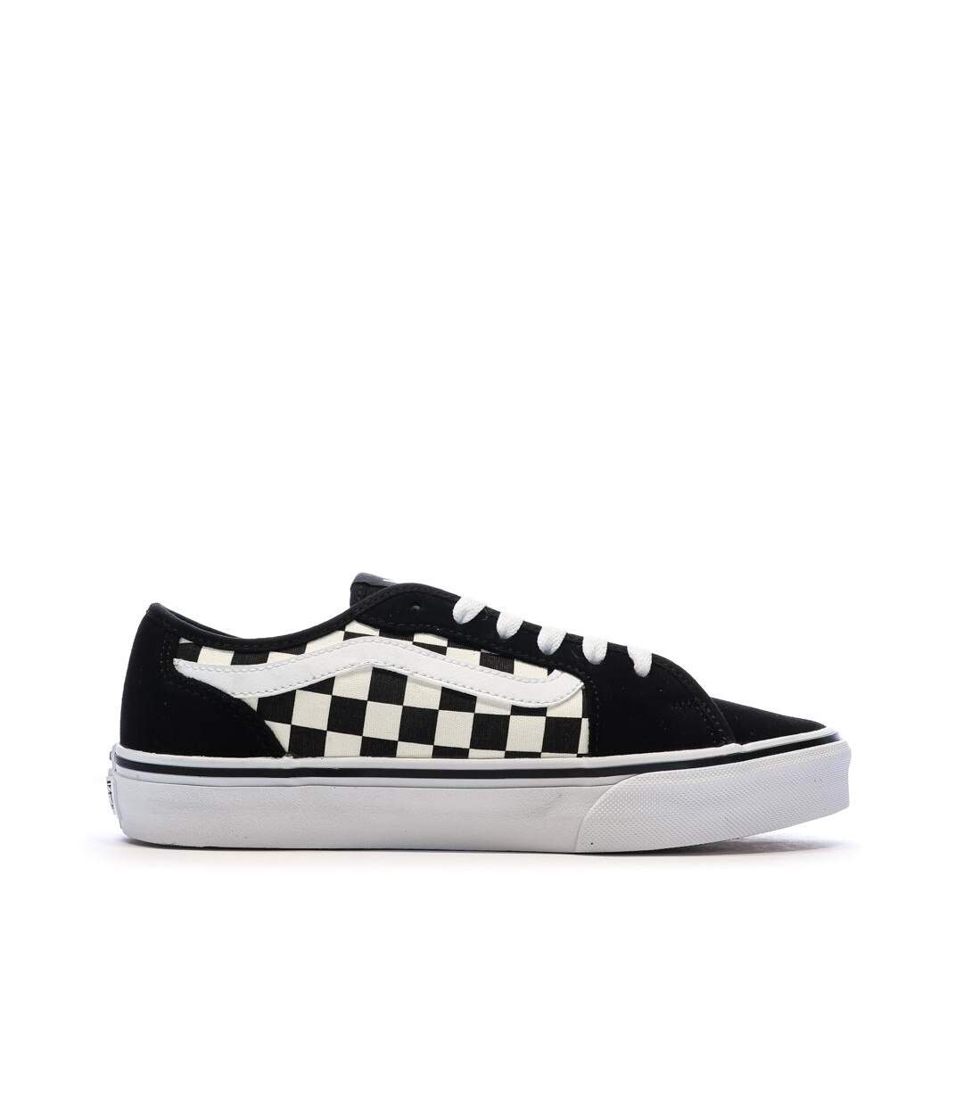 Baskets noires/blanches homme vans filmore-2
