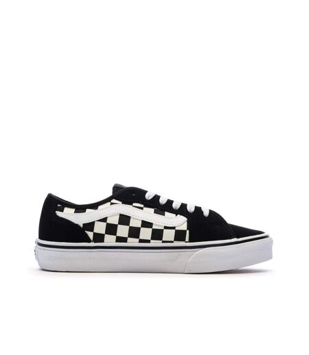 Baskets noires/blanches homme vans filmore