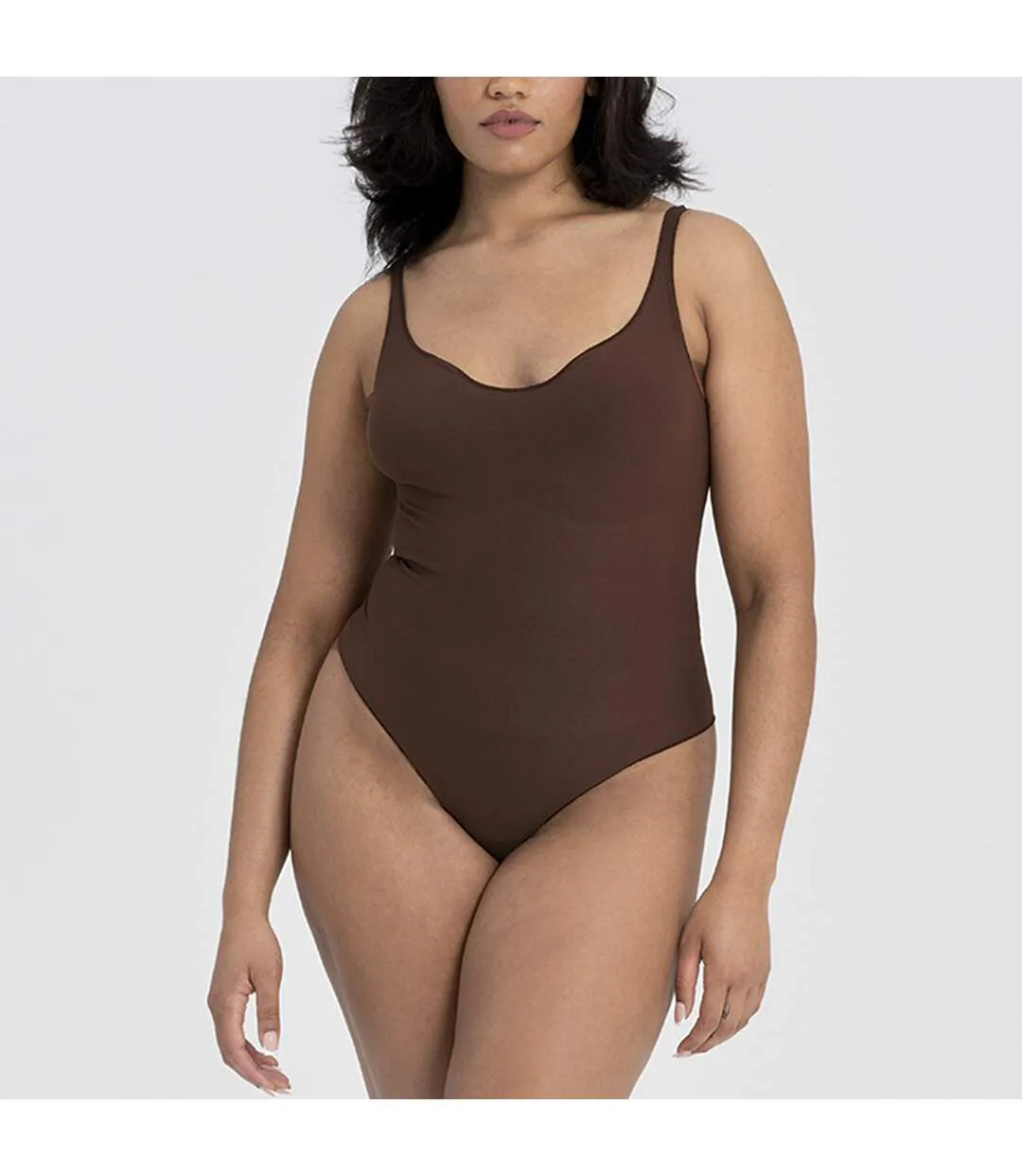 Ruey - Body femme Essentials col cœur sculptant recyclé stretch-3