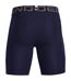 Short De Compression Heatgear Homme Bleu Marine Blanc Under Armour-2