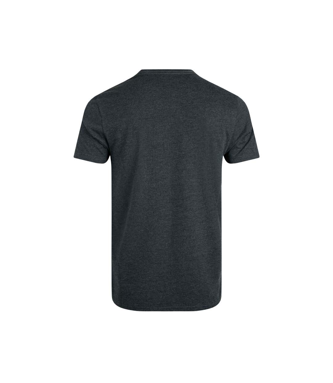 Mens summer sector graphic t-shirt washed black Weird Fish-2