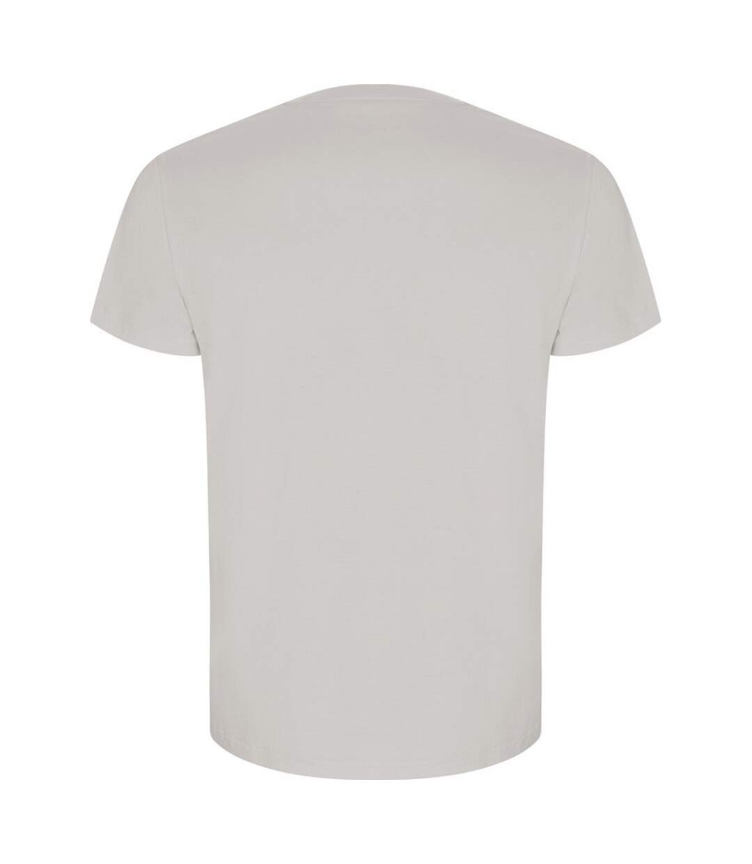 Mens golden plain short-sleeved t-shirt opal Roly-2