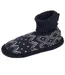 Isotoner Chaussettes d'intérieur homme maille jacquard, picots antidérapants-1