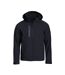 Mens Milford Soft Shell Jacket Black Clique-1