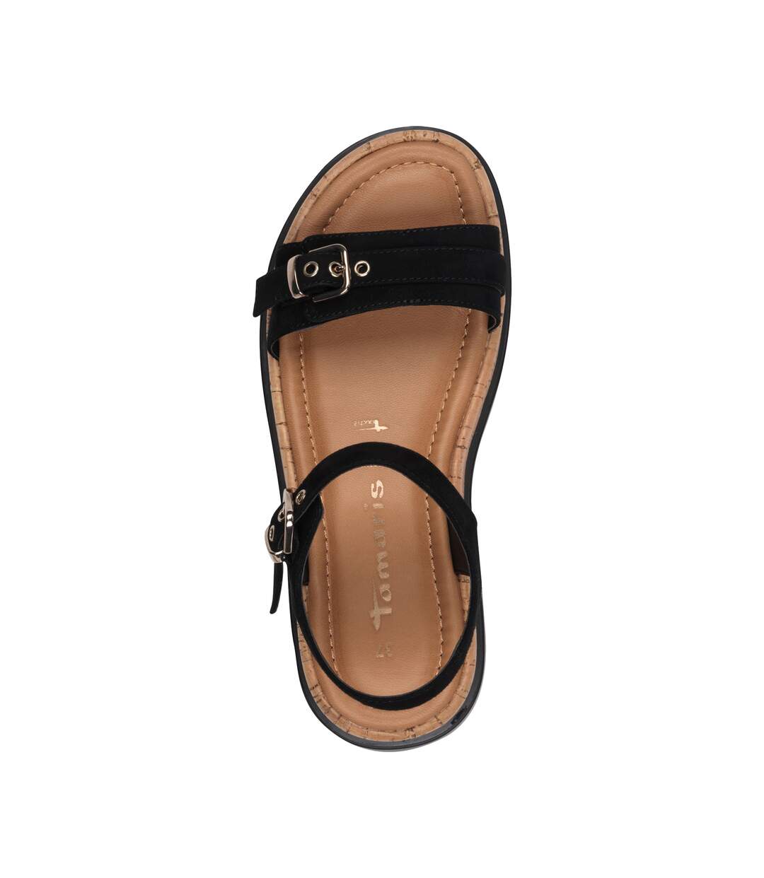 Sandales Compensé Cuir Tamaris-5