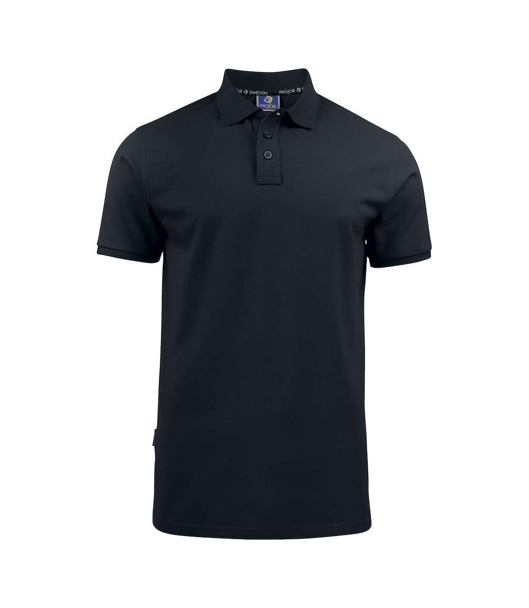 Mens pique polo shirt black Projob