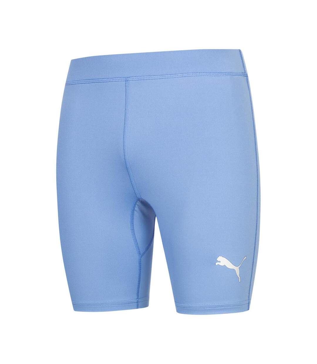 Short de compression bleu homme puma basela-1