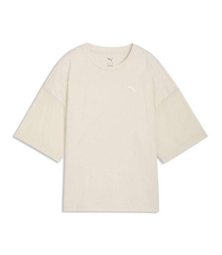 T-Shirt beige femme puma her